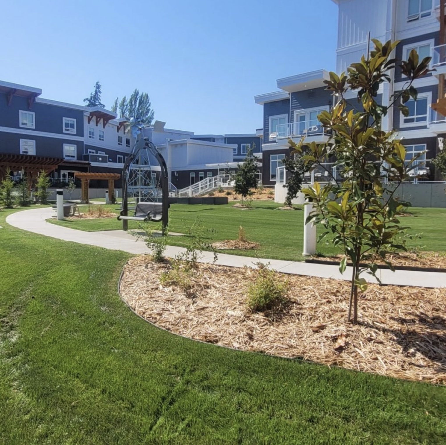 Multi-family property landscaping — Island Green Services